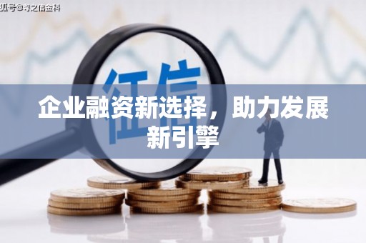 邛崃企业融资新选择，助力发展新引擎
