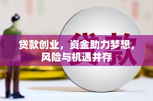 金湖贷款创业，资金助力梦想，风险与机遇并存