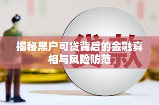 仙游揭秘黑户可贷背后的金融真相与风险防范