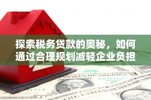 铁山探索税务贷款的奥秘，如何通过合理规划减轻企业负担