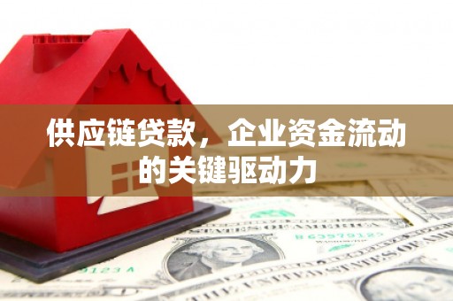 平川供应链贷款，企业资金流动的关键驱动力