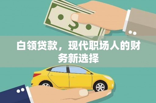 雁江白领贷款，现代职场人的财务新选择