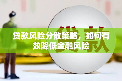 芒市贷款风险分散策略，如何有效降低金融风险