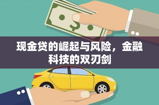 响水现金贷的崛起与风险，金融科技的双刃剑