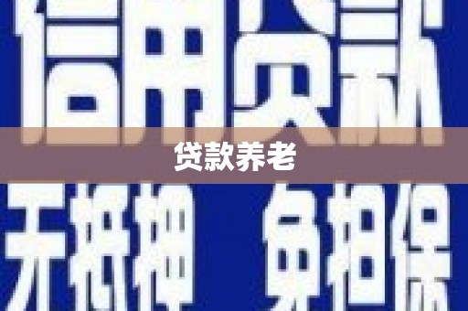 怀化贷款养老