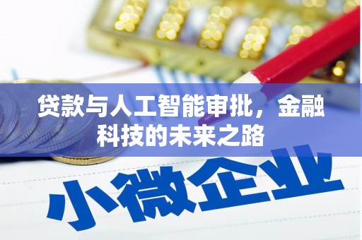 金华贷款与人工智能审批，金融科技的未来之路