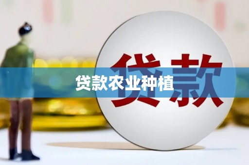 乌丘贷款农业种植