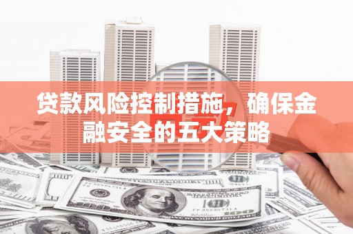 安陆贷款风险控制措施，确保金融安全的五大策略