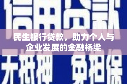 分宜民生银行贷款，助力个人与企业发展的金融桥梁