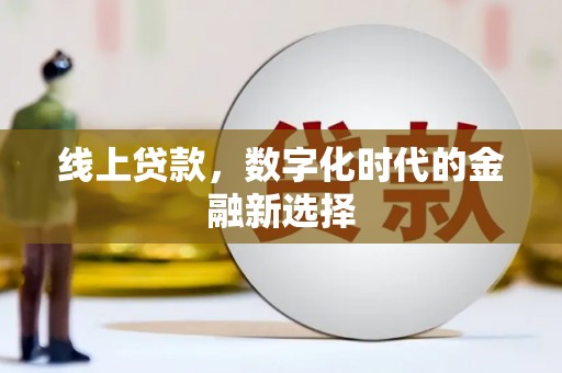 安阳线上贷款，数字化时代的金融新选择