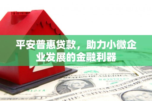 营口平安普惠贷款，助力小微企业发展的金融利器