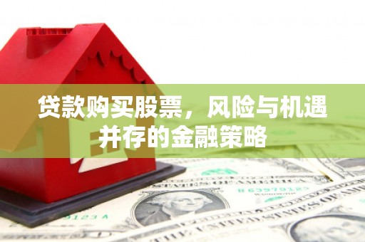 西陵贷款购买股票，风险与机遇并存的金融策略