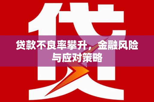 红星贷款不良率攀升，金融风险与应对策略